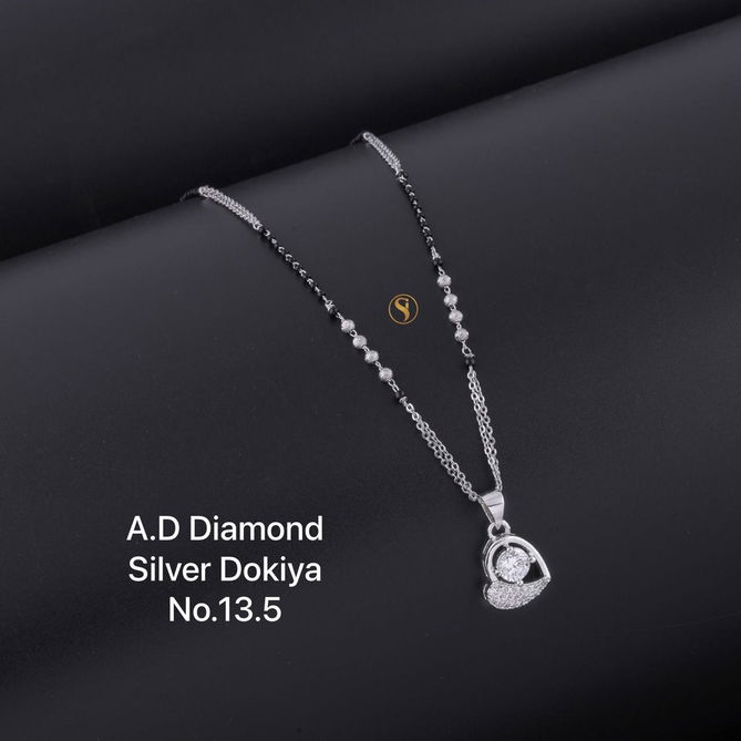 AD Diamond Daily Wear Designer Mangalsutra 14 Manufacturers
